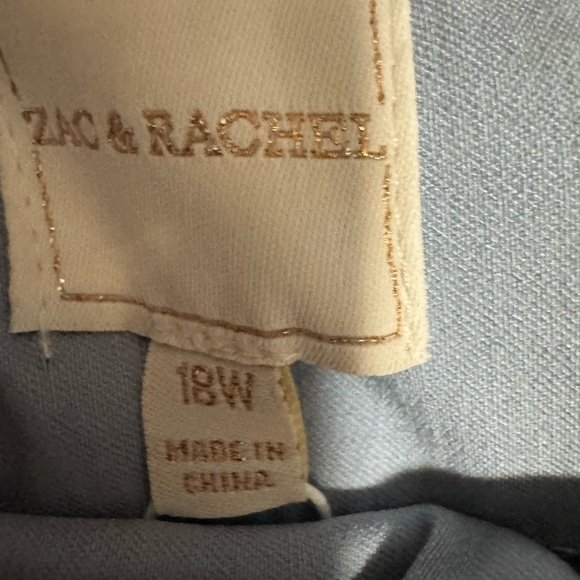 Zac & Rachel Gray Mini Skort for Casual Wear Golf size 18W W 25” L 24 new/tags - Picture 3 of 8